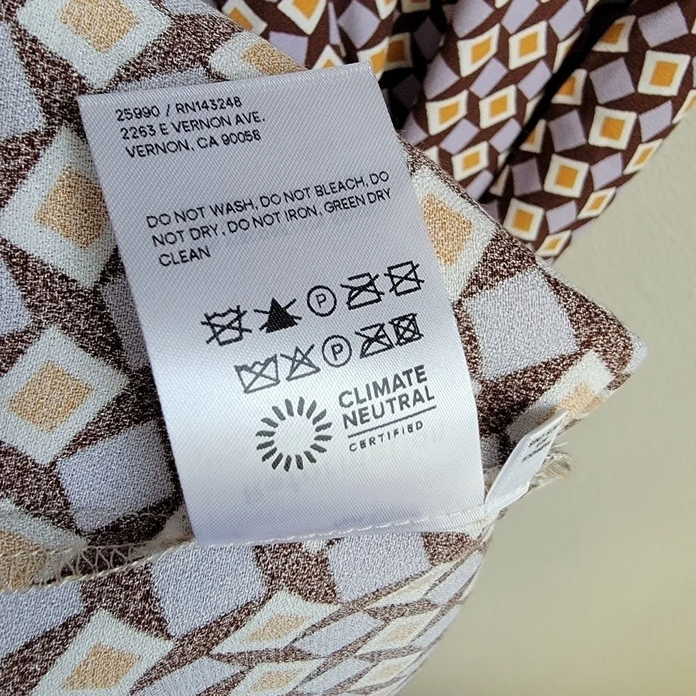 Reformation Hilda Dress in Plaza size 2 NWT